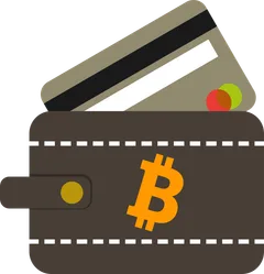 Bitcoin wallet illustration